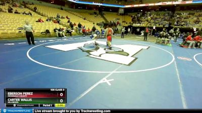 106 Class 3 lbs Champ. Round 1 - Carter Wallis, Hillsboro vs Eberson Perez, McDonald County