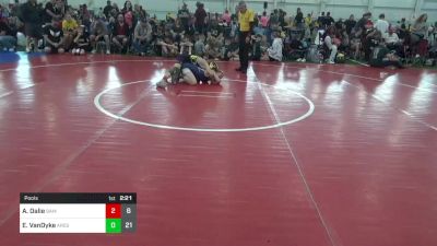 85 lbs Pools - Aiden Dalie, BAM Training Center vs Ethan VanDyke, Ares W.C. (MI)