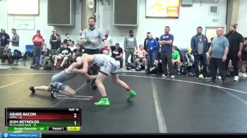 120 lbs Round 1 (8 Team) - Asher Bacon, POWA vs Dom Reynolds, PA Alliance Blue