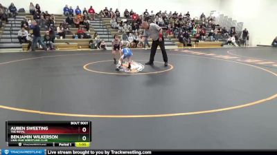 B-1 lbs Quarterfinal - Auben Sweeting, The Royal vs Benjamin Wilkerson, Linn-Mar Wrestling Club