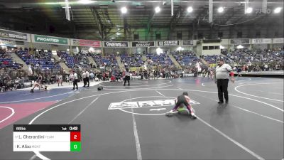 66 lbs Round Of 16 - Landon Gherardini, Team Grand Valley Elite vs Keaden Albo, Montezuma-Cortez