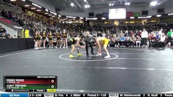 126 lbs Finals (1st & 3rd) - Perez Perez, 4-Ankeny vs Cody Trevino, 2-Bettendorf