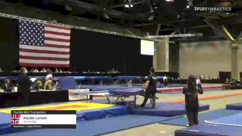 Kaylee Larson - Double Mini Trampoline, World Elite - 2021 USA Gymnastics Championships
