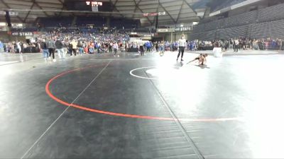 56 lbs Quarterfinal - Francisco Chacon, Toppenish USA Wrestling Club vs Axel Carpio, Federal Way Spartans Wrestling