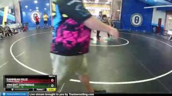 160 lbs Round 2 (8 Team) - Vincent Contreras, Funky Monkey vs Dammean Feliz, Cypress Creek