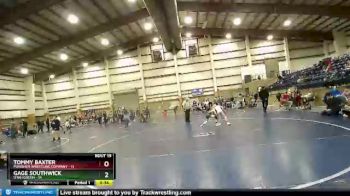 74 lbs Semis & Wb (16 Team) - Alyse Gudde, Punisher Wrestling Company vs Nixon Canfield, Utah Green