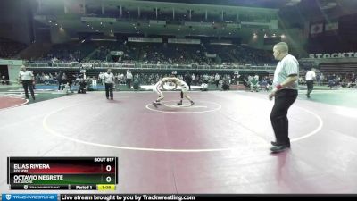 113 lbs 1st Place Match - Elias Rivera, Folsom vs Octavio Negrete, Elk Grove