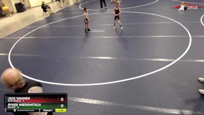 52 lbs Round 3 (4 Team) - Ryker Wiedewitsch, Becker vs Jack Wagner, New Prague