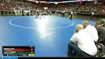 D2-132 lbs Semifinal - Rhett Koenig, Prairie Du Chien vs Brody Hart, Winneconne