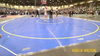 90 lbs Rr Rnd 2 - Ryleigh Sturgill, Baylor Wrestling Club vs Alexis Baker, Team Coalinga