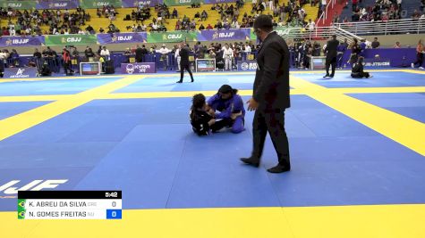 KAMILA ABREU DA SILVA vs NATHALIA GOMES FREITAS 2024 Brasileiro Jiu-Jitsu IBJJF