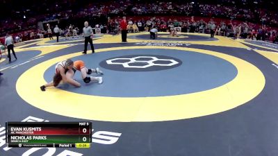 D3-126 lbs Cons. Round 2 - Nicholas Parks, Seneca East vs Evan Kusmits, Ak. Manchester