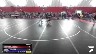 75-82 lbs Round 1 - Christian Torres, Askren Wrestling Academy vs Liberty Palmer, Wisconsin