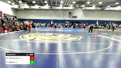 285 lbs Round Of 16 - Michael Mastroianni, Bridgewater vs Nick Beebe, Southern Maine