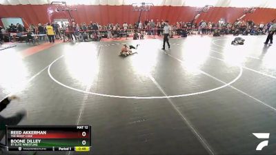 63 lbs Quarterfinal - Boone Dilley, RT Elite Wrestling vs Reed Akkerman, The Beast Cage