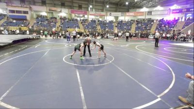 85 lbs Semifinal - Landon Meadows, Top Notch vs Payson Attebury, High Kaliber