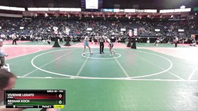 142 lbs Semifinal - Reghan Koch, AUS1 vs Vivienne Legato, FFWA