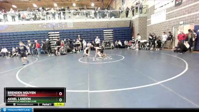 126 lbs Cons. Round 1 - Brenden Nguyen, Fighting Squirrels vs Axxel Landon, Bonneville Wrestling Club