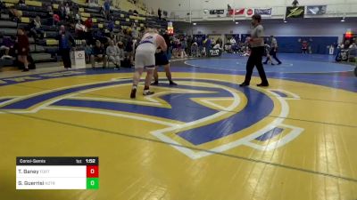 285 lbs Consolation - Thatcher Baney, Fort LeBoeuf vs Gino Guerrisi, Notre Dame GP