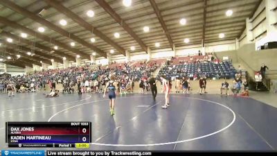 130 lbs Champ. Round 1 - Dax Jones, Alaska vs Kaden Martineau, Utah