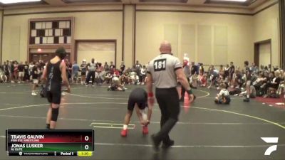 85 lbs Cons. Round 1 - Travis Gauvin, Fish Eye Wrestling vs Jonas Lusker, NJ Elite