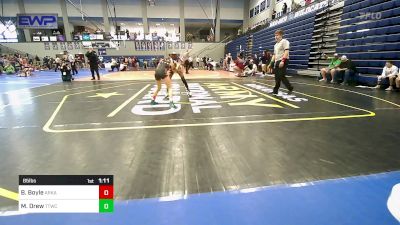 85 lbs Round Of 16 - Brekyn Boyle, Arkansas vs Maxwell Drew, Team Tulsa Wrestling Club