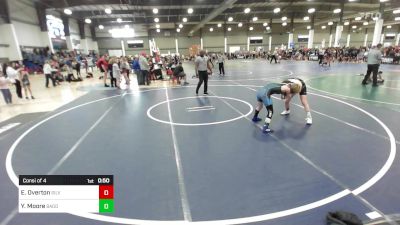 109 lbs Consi Of 4 - Ella Overton, Silverback WC vs Yesenia Moore, Bagdad Copperhead WC