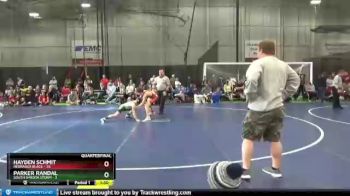 105 lbs Quarterfinals (8 Team) - Hayden Schmit, Nebraska Black vs Parker Randal, South Dakota Storm