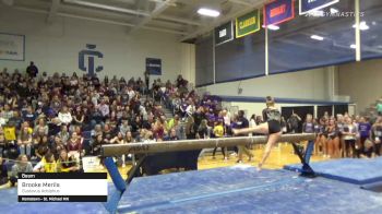 Brooke Merila - Beam, Gustavus Adolphus - 2022 NCGA Championships