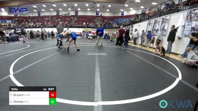 80 lbs Rr Rnd 2 - Tucker Bryson, Division Bell Wrestling vs Logan Dumas, Piedmont