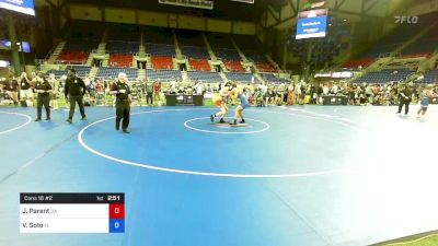 152 lbs Cons 16 #2 - Jace Parent, Georgia vs Victor Soto, Florida