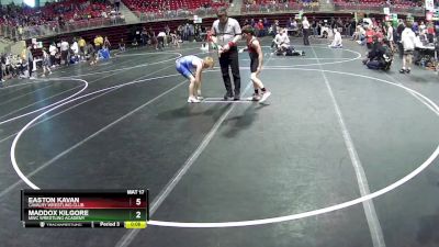 105 lbs Semifinal - Cash Treffer, Scottsbluff Wrestling Club vs Brooks Heine, League Of Heroes Wrestling Club