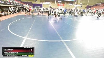 132 lbs Champ. Round 2 - Kieran Akerson, MWC Wrestling Academy vs Leo Runez, New Hampshire