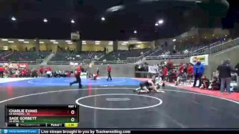 152 lbs Round 2 (4 Team) - Charlie Evans, 6A Newberg vs Sage Gorbett, 6A Bend