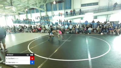 86 kg Rr Rnd 2 - Santiago Guillent, SoCal Grappling vs Daniel Serrano, PMA Wrestling