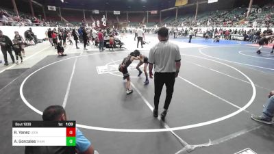 78 lbs Final - Rudy Yanez, Lockjaw WC vs Aydrian Gonzales, Thunder RTC