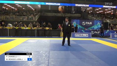 PABLO LAVASELLI vs MICHAEL REMIGIO LIERA JR. 2024 Pan Jiu Jitsu IBJJF Championship