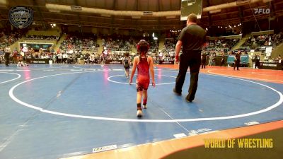 40 lbs Semifinal - Mikaela Arevalos, Socal Grappling Club vs Journey Whitford, Westlake