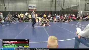 80 lbs Round 2 (6 Team) - Caleb Poe-Hatten, Montana Maroon vs Caleb Hoffman, South Dakota Blizzard