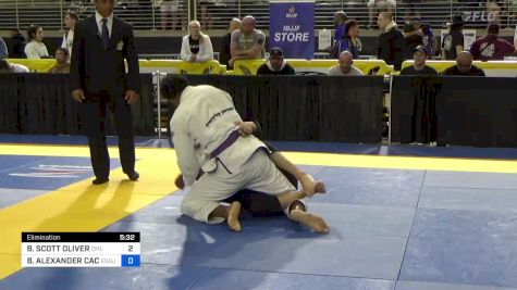 BRODERICK SCOTT OLIVER vs BRYAN ALEXANDER CACERES 2024 Pan Jiu Jitsu IBJJF Championship