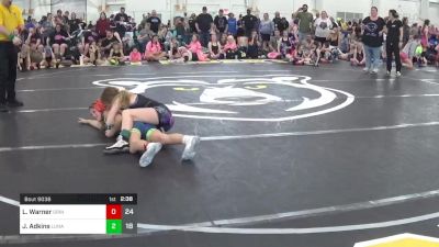 97 lbs Pools - Lauren Warner, Grindhouse W.C. vs Jocelyn Adkins, Lunatics