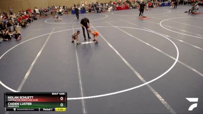 48-51 lbs Cons. Round 2 - Nolan Schuett, Farmington Wrestling Club vs Caiden Luster, Minnesota