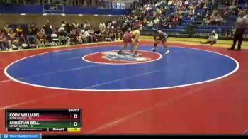 220 lbs Semis & 1st Wb (8 Team) - Christian Bell, Lovett School vs Cody Williams, Dade County