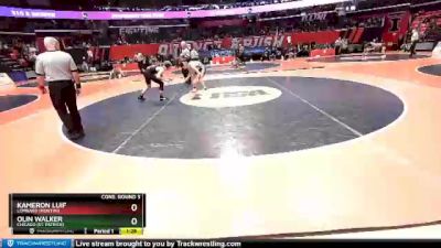 2A 120 lbs Cons. Round 3 - Kameron Luif, Lombard (Montini) vs Olin Walker, Chicago (St. Patrick)