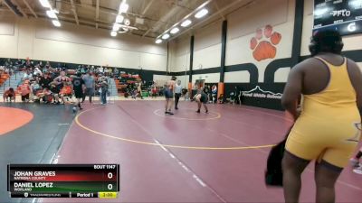 285D Round 1 - Daniel Lopez, Worland vs Johan Graves, Natrona County