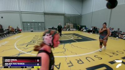 100 lbs Round 3 (6 Team) - Kendall Moe, Indiana vs Alicia Hansen, Utah