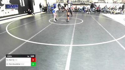 105 lbs Consolation - Dakota Harris, Tulsa Union Girls vs Dalani Hornbuckkle, Rogers High School Girls