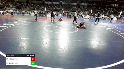 120 lbs Round Of 16 - River Hibler, Apex vs Eli Glover, Orchard South WC