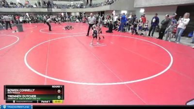 45 lbs Round 1 - Bowen Connelly, New Prague vs Trennen Dutcher, Janesville Youth Wrestling Clu