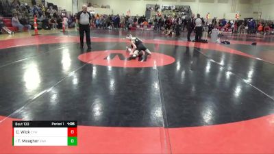 78 lbs Semifinal - Tyson Meagher, Summit Wrestling Academy vs Clayton Wick, Centennial Youth Wrestling